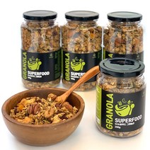 52슈퍼푸드 수제 그래놀라 시리얼, 500g(지퍼팩)