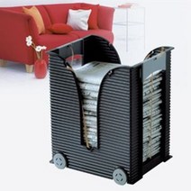 TCb 이동식 신문 정리 보관함, 화이트, 본상품선택