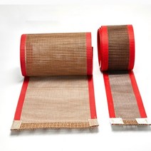 스탠다드메카닉 둘레 3150x460mm 그리드 4x4mm 고온 컨베이어 벨트 열 수축기 경화 기계 메쉬 벨트 호환 교체