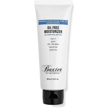 미국발송 백스터오브캘리포니아 Baxter of California Oil Free Face Moisturizer with SPF15 for Men | UVA UVB Defense, 4 Fl Oz (Pack of 1)