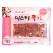 강아지간식 미스터쿡 오리 스테이크 칩 300g 5개(바보