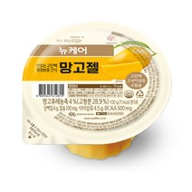 [뉴케어] 영양간식 망고젤 100g, 30개
