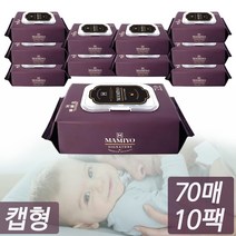 마미요 피부 무자극 유해성분 차단 안전한 아기 물티슈 시그니처 엠보싱원단 캡형, 단품