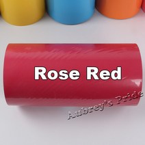 평판프레스 열전사무료 배송 30cm x 100cm (12 "x PVC 열전달 비닐 열 프레스 기계 절단 플로터 커터, 13 Rose Red