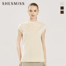 쉬즈미스 메탈릭 카울넥 니트탑 SSKVTL31010
