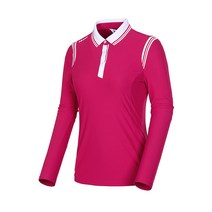 볼빅 볼빅 여성 스트라이프 배색 긴팔 티셔츠 VLTSI804_MA