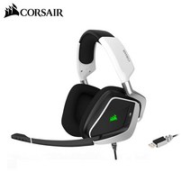 커세어 보이드 프로 무선 유선 RGB USB 3.5mm CORSAIR VOID PRO 헤드셋, PRO USB 화이트