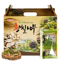 황칠나무즙 1박스(100mlx6p)분말 천연가루 식료품 식품원료 건강가루 건강식품 진액 건강기능식품 즙 영양가루, 본상품