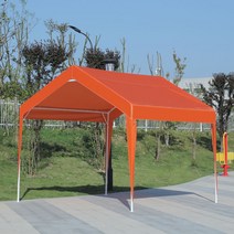 이동형주택 주거용컨테이너가격 이동식한옥가격 파고라제작, K.3X3 주황색 노란색 캐노피