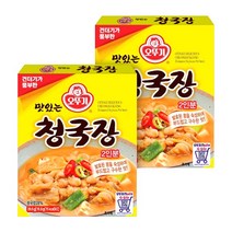 오뚜기 맛있는 청국장, 39.6g, 2팩