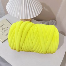 뷰라뷰 자이언트 얀 빅얀 망고실 핑거니팅 벨벳 1kg, 07. 크림