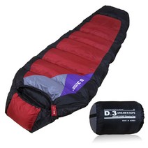 거위털100% 국내산 동계 침낭 듀크, 고급형(다운50:페더50/오리털), 1개