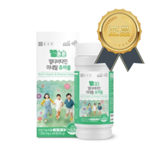 종근당 젤튼튼 멀티비타민 미네랄 츄어블, 7개, 60정