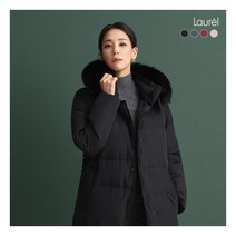 [라우렐] ○ 22FW 사가폭스 카라 구스다운 코트