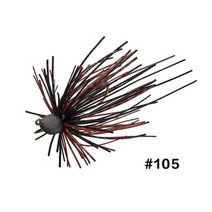 등산 산악 용품 버클 후크 스트랩 줄 에버그린 커버 크리퍼 28354558g 텅스텐 헤드 Chatterbait 고무 지그 후크베이스 송어 낚시 실리콘 스커트와 함께, 색상 105+35g