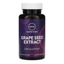 MRM Grape Seed Extract 엠알엠 그레이프 시드 추출 120mg 100정, 1개, 기본