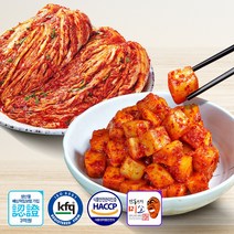 대상수상김치 학가산 한정행사 별미김치세트 (포기 10kg + 깍두기 5kg) 아이스박스포장