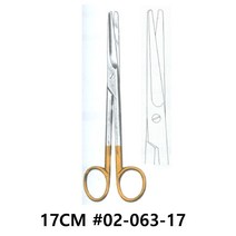 [와이지메디컬] NS TC MAYO 메이오가위 골드 STR 02-063-17 외과시저 의료용가위 메이요시저 수술가위 의료용시저 오퍼레이팅시저, 상품고르기