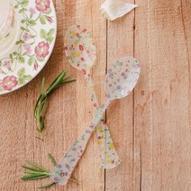 프랑스 사브르 챰 커트러리 티스푼 케익포크 나이프 명품식기, 도트 베이지