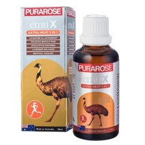 Purarose-Emu X Extra Heat 5 in 1 Emu Oil 퓨라로즈 이뮤X 엑스트라 히트 이뮤 페이스오일 50ml