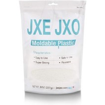 JXE JXO 피팅 비즈 손으로 꼬인 플라스틱 오유마루 열가소성 수지 점토 뜨거운 물에 담가 여러 번 사용할, 120g