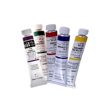 신한화구 유화용물감 A시리즈 낱색 50ml 1개, 757번 와인레드