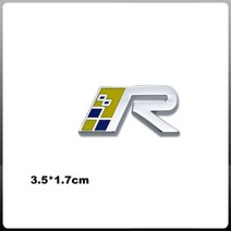 볼보 자동차 후면 트렁크 배지 전사 스티커 XC60, 17 NO 17