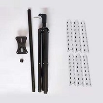 다트보드 대상 상자 새총 두꺼운 소음기 천 실내 사격 연습 접이식 강철 공 재활용 보관, 16.40 브래킷 + 앵글 아이언(타겟 박스 제외)