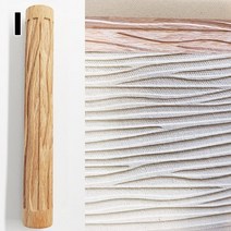 나무 질감 롤링 핀 세라믹 도자기 아트 양각 된 막대 꽃 패턴 진흙 롤 릴리프 DIY 클레이 공예 도구, 09 I