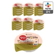 햇반 매일 찰잡곡밥, 210g, 24개