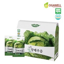 초록한입 국내산 유기농 양배추즙 브로콜리, 30팩, 110ml