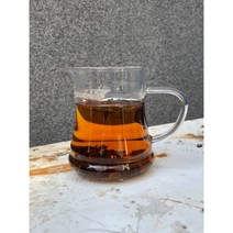 한차원 투명 필터형 티포트 유리숙우 거름망 일체형 차주전자 320ml