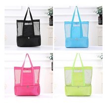 온도유지 3중구조 도시락가방 보온보냉가방 밥보온백, 피크닉가방 핑크