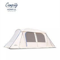 거실형텐트 라운지쉘터 HOMFUL-150D 옥스포드 한 방 하나 거실 하나 캠핑 터널 텐트 1 구매자 신상품, 한개옵션0