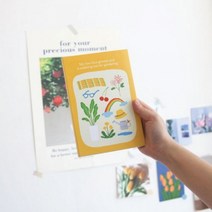 2023 만년 다이어리 일러스트 엄마일기장 아빠 육아 커플문답 비밀 위클리 스터디 플래너, option/05 노란레몬