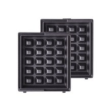 붕업빵 기계 토스트 업소용 장사 전기 와플 미니 국화 굽는 스콘 도미 빵 카페 풀빵 샌드위치, 단일사이즈, 와플 팬블랙