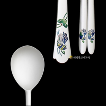 원앙 은수저세트 숟가락2p+젓가락2p+케이스+쇼핑백 순도90% 30돈 집들이선물 결혼선물 기념일 환갑 칠순