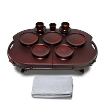 국산 휴대용제기 명절 한식 성묘 차례 제기세트 6P 14P 23P 제수용품, 14p(가방포함)