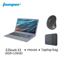 싼 포토샵 저가 가성비 영상편집용 노트북Jumper EZbook X3 인텔 4/8GB 64, 한개옵션5, 한개옵션4, 한개옵션3, 한개옵션2, 01 인텔 셀러론, 02 8G 128GB mouse  bag