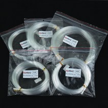 싸가지피싱 [싸가지피싱] 채비용 투명 모노라인 2M씩 잘라져 있는, 투명 모노라인14호2M(100개입)