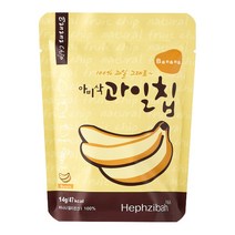 아비삭 과일칩 -바나나 14g, 단품, 단품