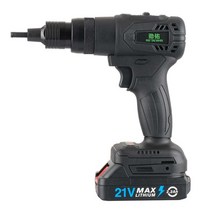 리벳건 전동 팝너트건 리벳기 리베트 핸드 자동 세트, 배터리1개+M8슬라이더1개+프리풀로드1개