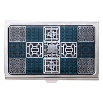 홀라창살문그린 자개 명함케이스, 상세페이지 참조