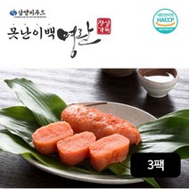 정성가득 못난이백명란 500gX3팩(총 1.5kg), 단일옵션, 3팩, 500g