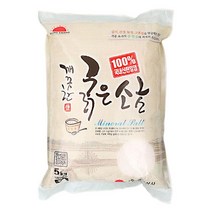 굵은소금(간수제거) 5KG동광, 굵은소금(간수제거)5kg/동광, 없음