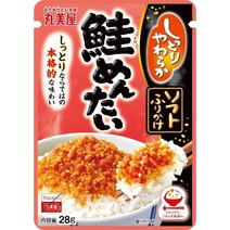 마루미야 소프트 후리카케 연어 멘타이 신팩 28g 10개입, 기본