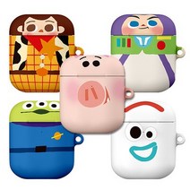 바보사랑 iColors 토이스토리 미니 에어팟 2 1 공용 케이스.원스(무료배송), 외계인