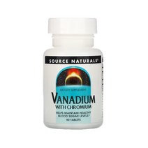 소스네츄럴 소스내츄땡 바나듐 크로뮴 200mg 함유 90정