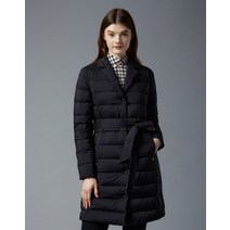 22FW [PREMIUM] 블랙 여성 롱 구스다운 점퍼 DNJU2D902BK