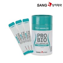 상아제약 쏙 빠지는 프로바이오틱스 유산균 프롤린 장건강 배변활동원활 면역력 강화 식약처인증, 2박스, 유산균분말스틱 30포